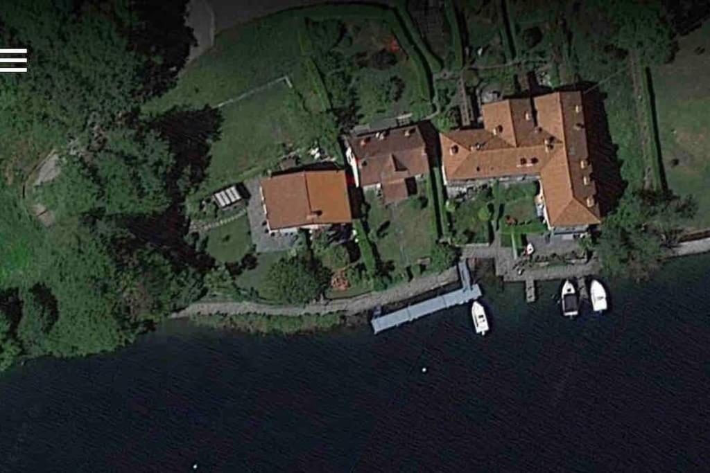 Villa Giardino Con Pontile Sul Lago D'Orta In Riva Orta San Giulio Dış mekan fotoğraf