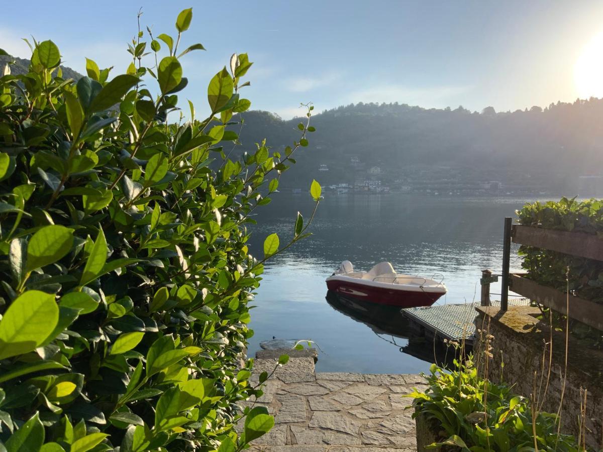 Villa Giardino Con Pontile Sul Lago D'Orta In Riva Orta San Giulio Dış mekan fotoğraf
